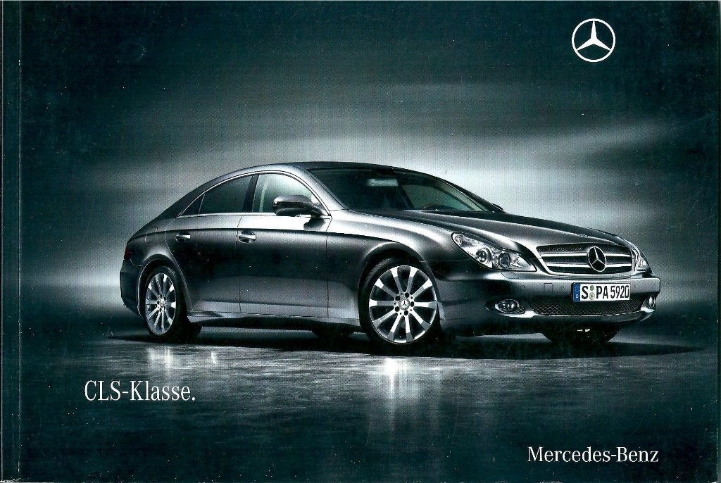 Brochure Mercedes CLS Maart 2009, Ophalen of Verzenden, Gelezen, Mercedes