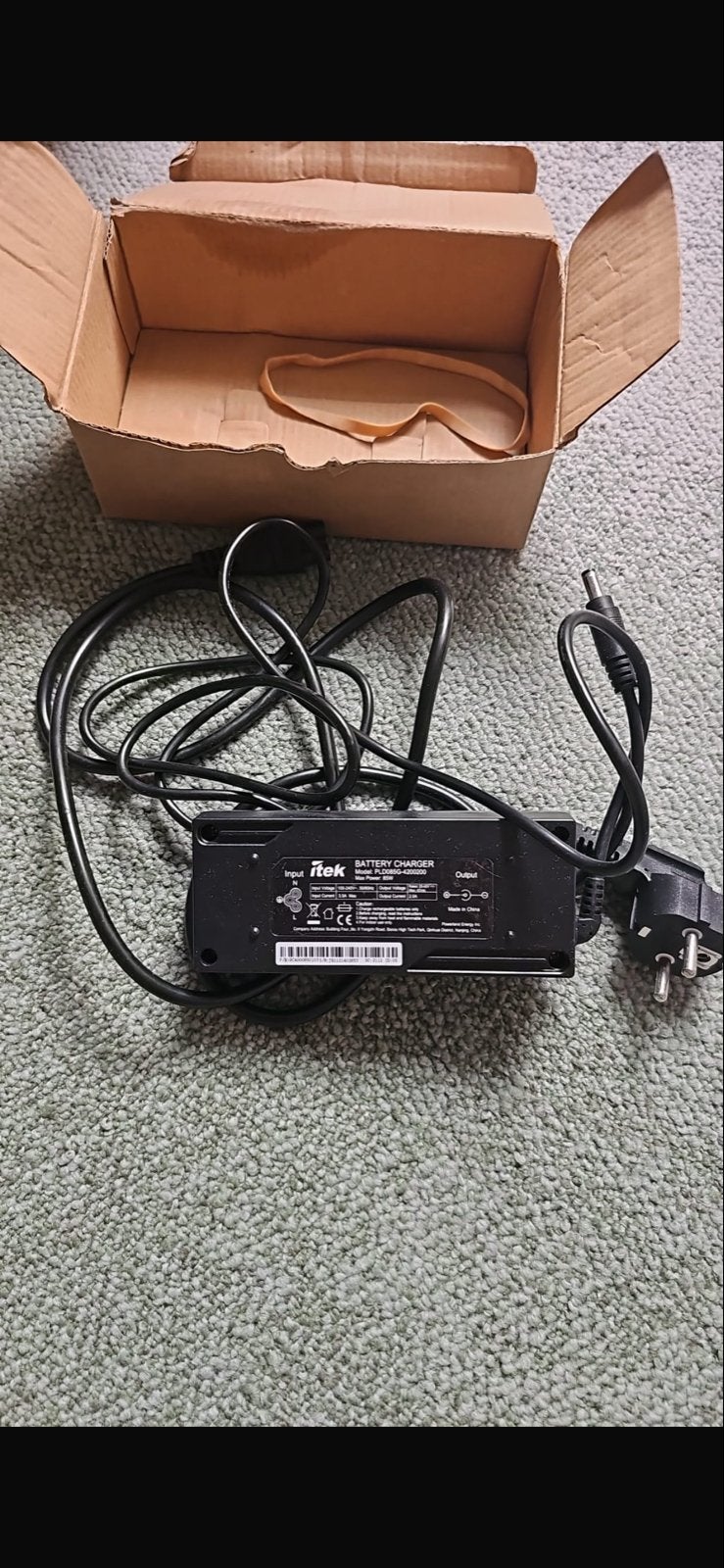 iTek Batterijlader - Model PLD060-420200, Fietsen en Brommers, Ophalen, Gebruikt