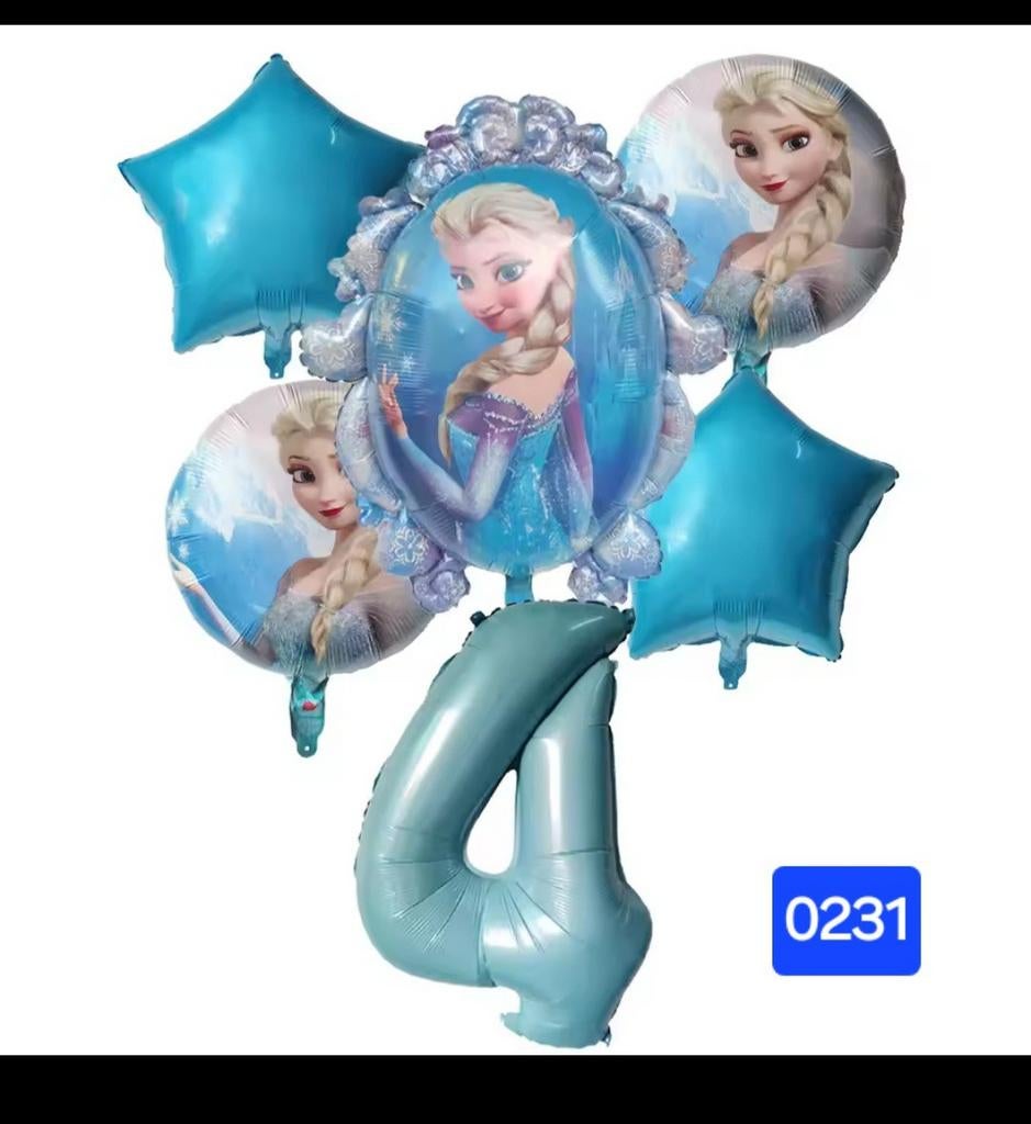 Nieuwe Frozen Elsa en Anna Ballonnen Set - Verjaardag/Feest, Ophalen, Nieuw, Versiering, Verjaardag