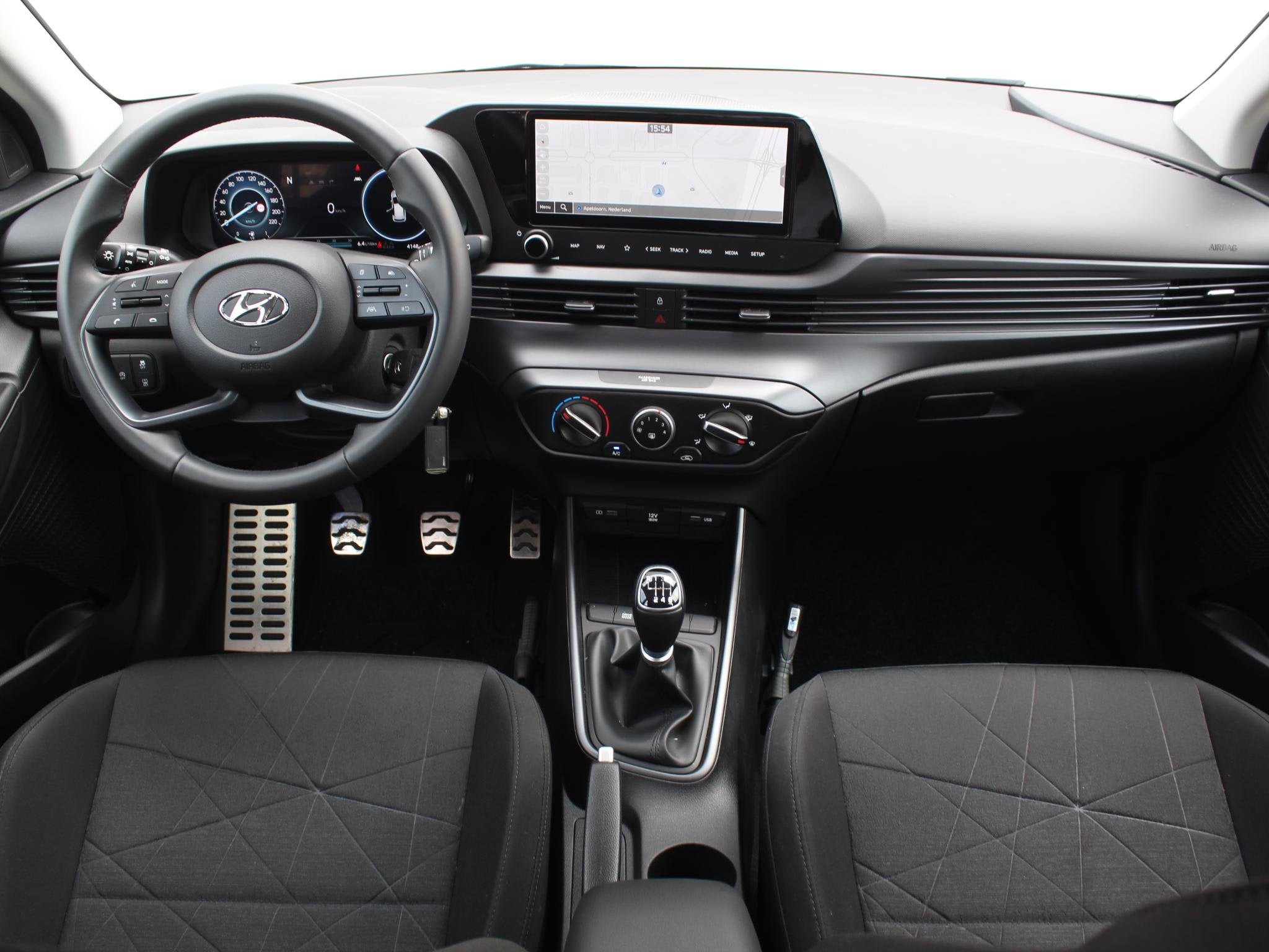Hyundai Bayon 1.0 T-GDI Comfort Smart / Navigatie + Apple Ca, Auto's, Voorwielaandrijving, 1095 kg, Origineel Nederlands, Bedrijf
