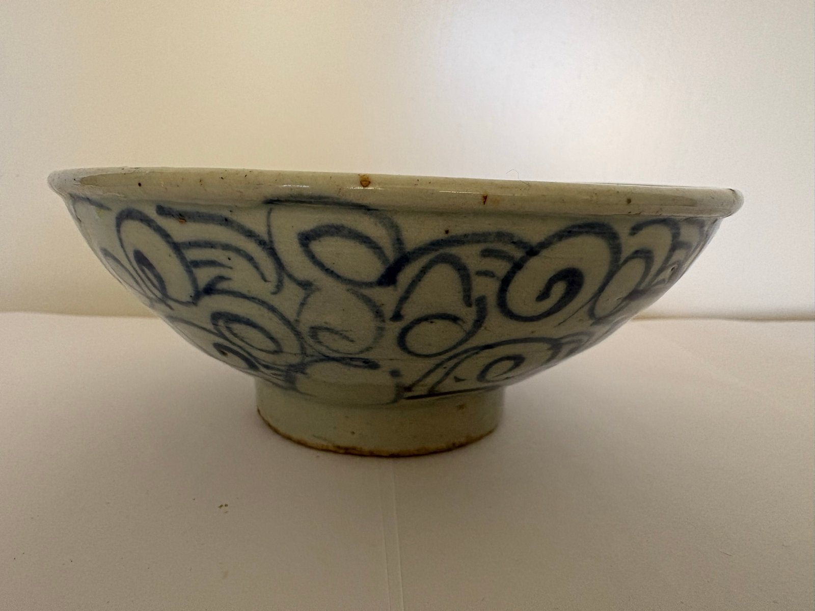 Antiek Chinees Blauw-Wit Kommetje - Ming Dynastie Stijl, Antiek en Kunst, Ophalen of Verzenden
