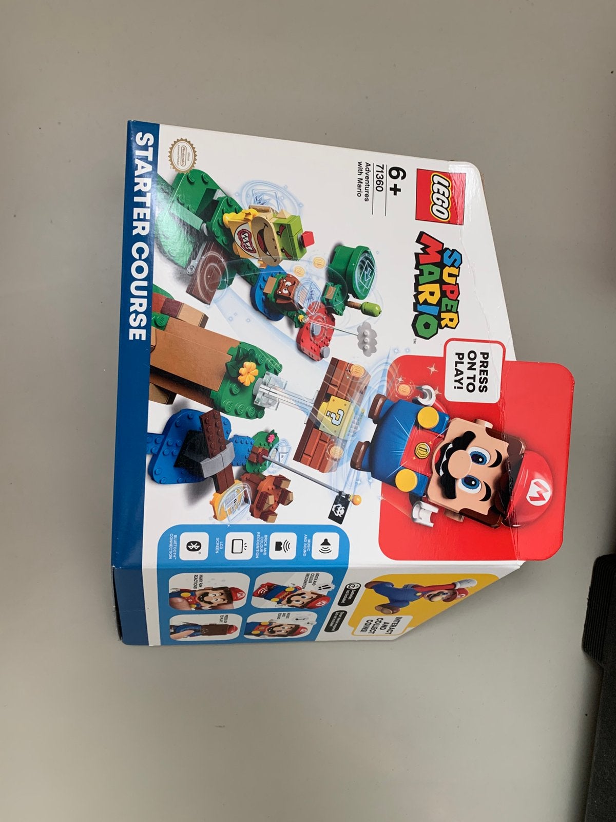 Super Mario lego set 71360, Kinderen en Baby's, Ophalen, Gebruikt, Lego, Inclusief instructies
