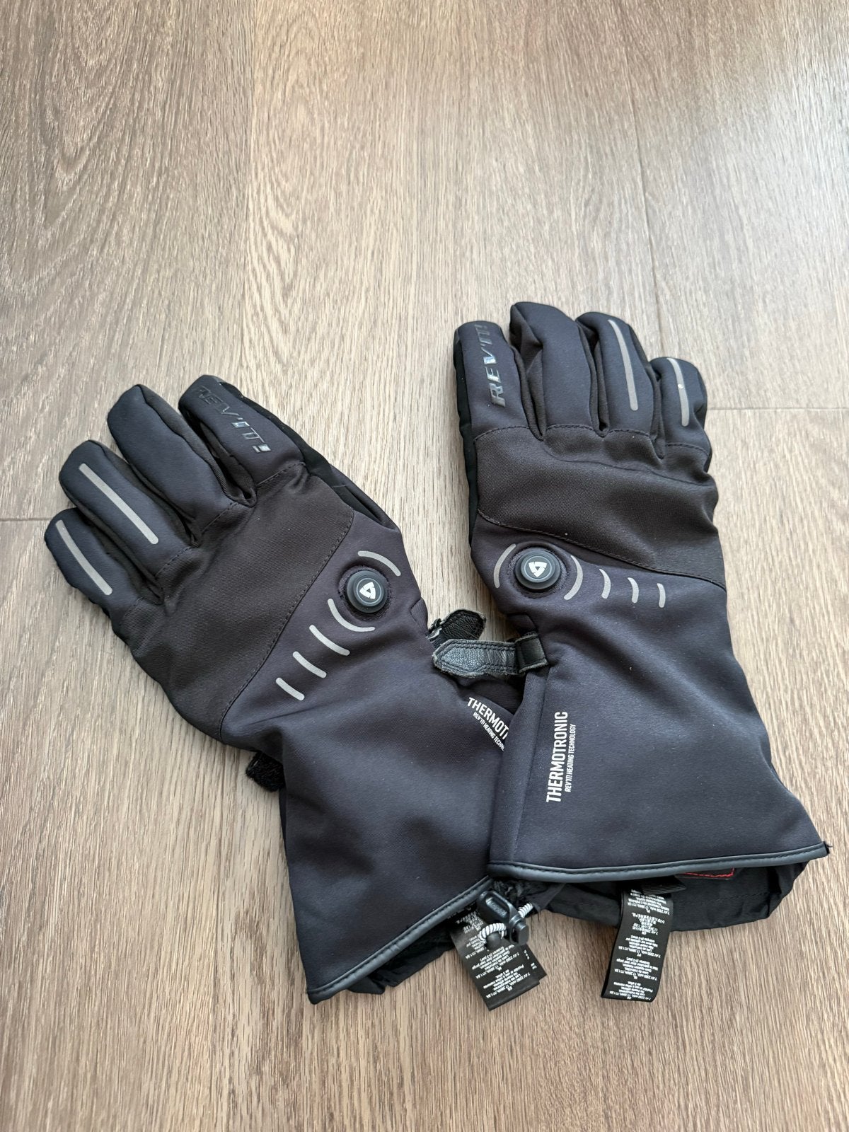 Rev'it Freedom H2O Verwarmde Motorhandschoenen - Maat L, Motoren, Ophalen, Tweedehands, Heren, Handschoenen