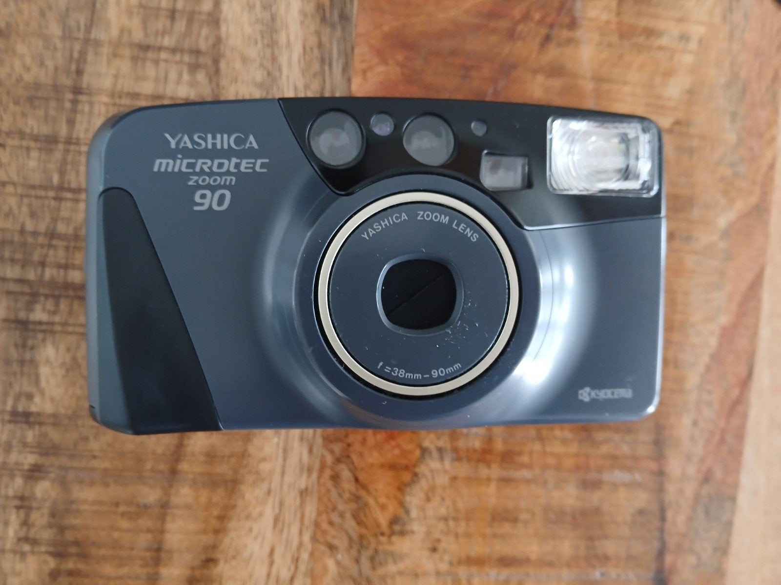 Yashica microtec zoom 90, Ophalen of Verzenden, Compact, Overige Merken
