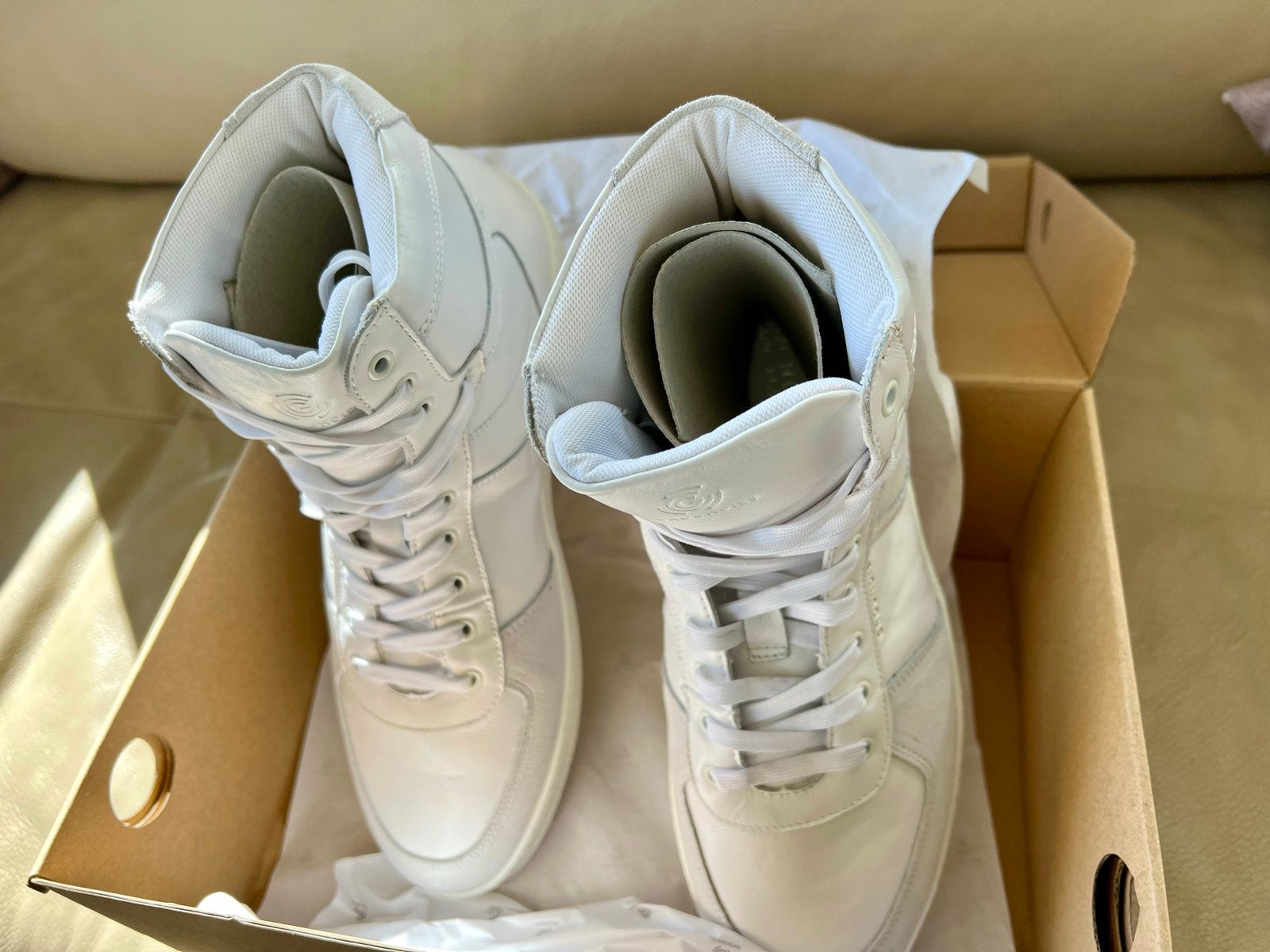 Groundies Hamptons High Women - Barefoot Sneakers Maat 43, Ophalen of Verzenden, Nieuw, Wit, Sneakers of Gympen