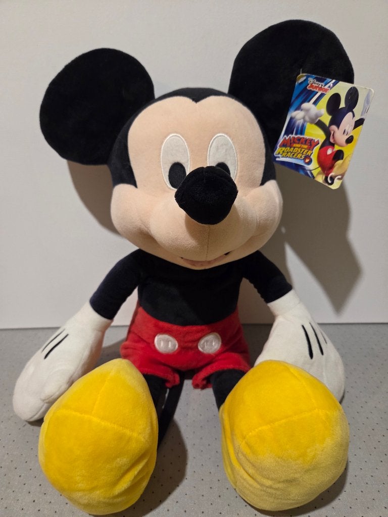 61 cm grote Mickey Mouse knuffel nieuw met label (2017), Ophalen of Verzenden, Mickey Mouse, Nieuw, Knuffel