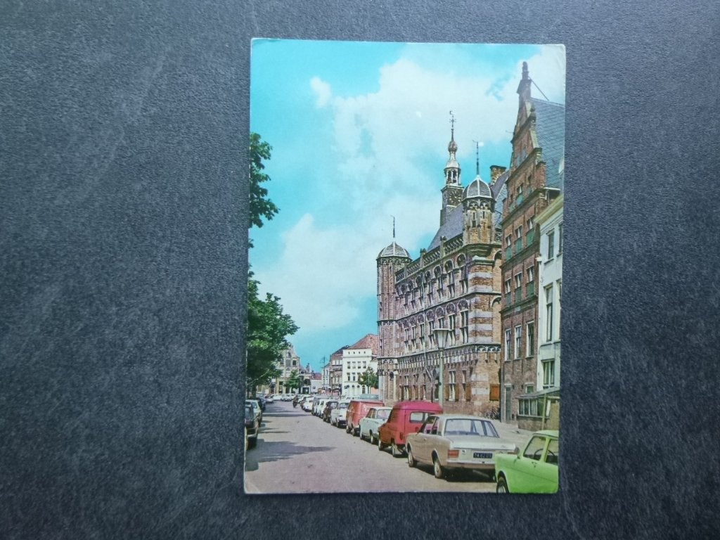 Deventer, Waaggebouw /auto, Verzenden, 1980 tot heden, Gelopen, Overijssel