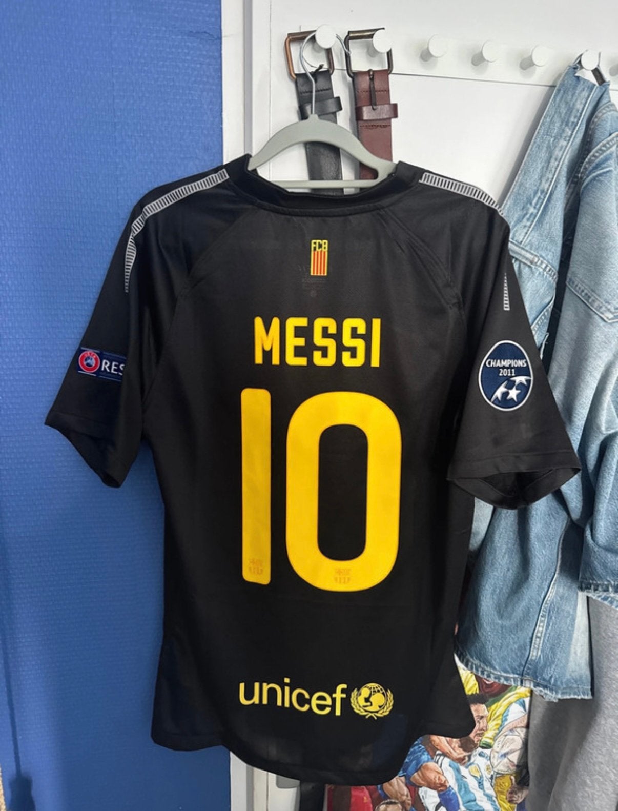 Barcelona shirt Messi maat L nike, Verzamelen, Ophalen of Verzenden, Zo goed als nieuw, Buitenlandse clubs, Shirt
