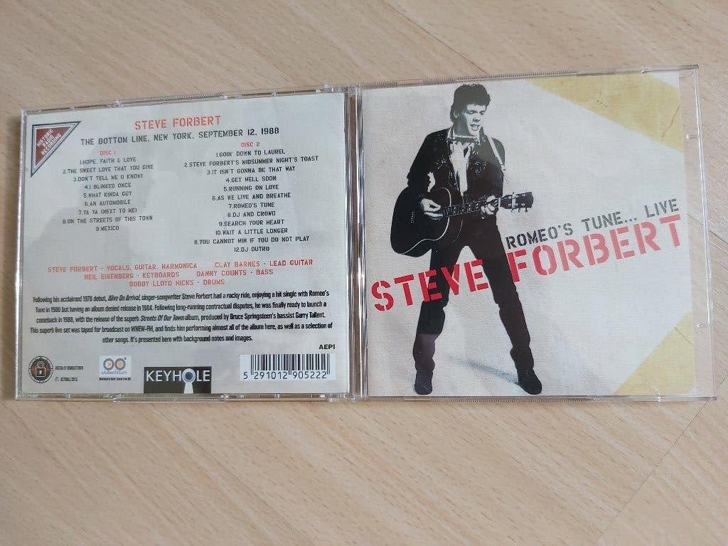 Steve Forbert Romeo's Tune ...Live 2CD, Pop, Ophalen of Verzenden, Zo goed als nieuw, Album