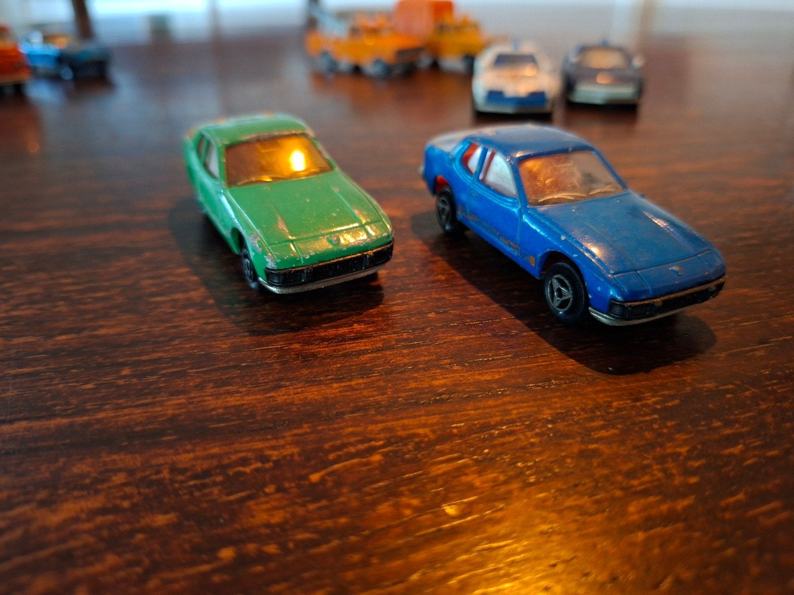 majorette Porche 924  No. 247   jaren 80, Ophalen of Verzenden, Zo goed als nieuw, Auto, Majorette