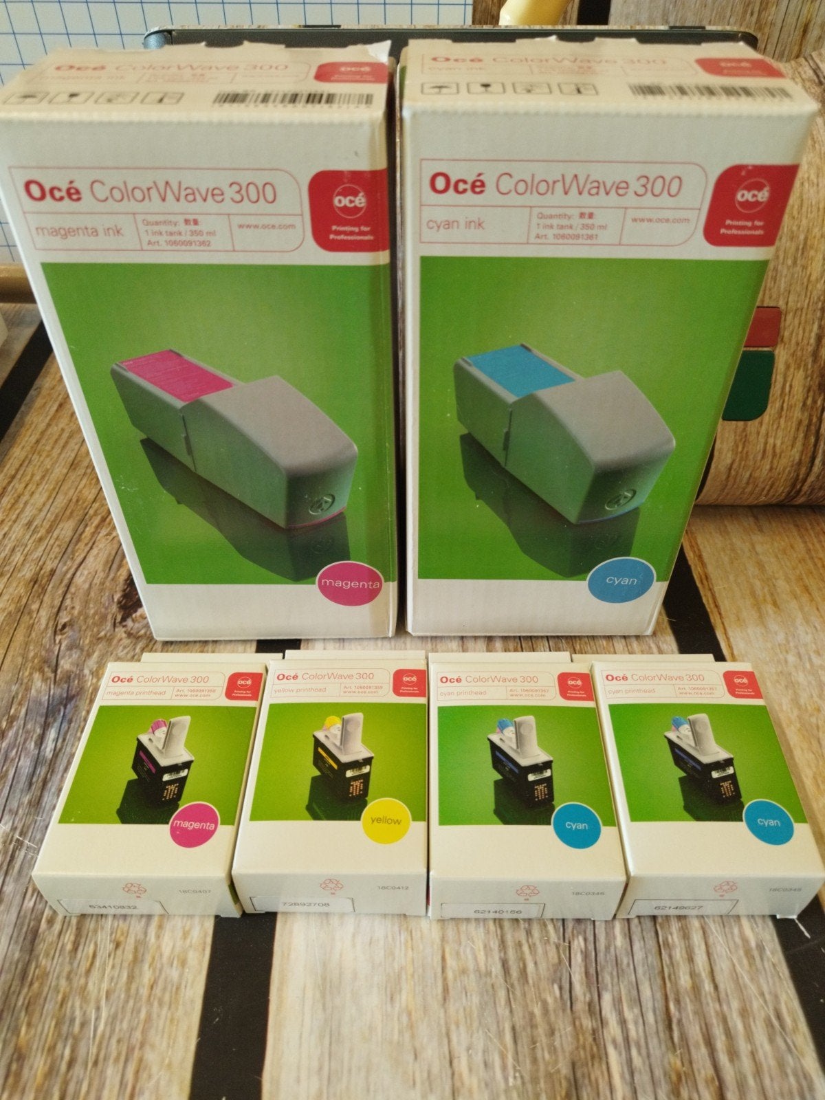 Océ ColorWave 300 inkt & printkoppen (ongebruikt), Ophalen of Verzenden, Nieuw, Cartridge, Océ