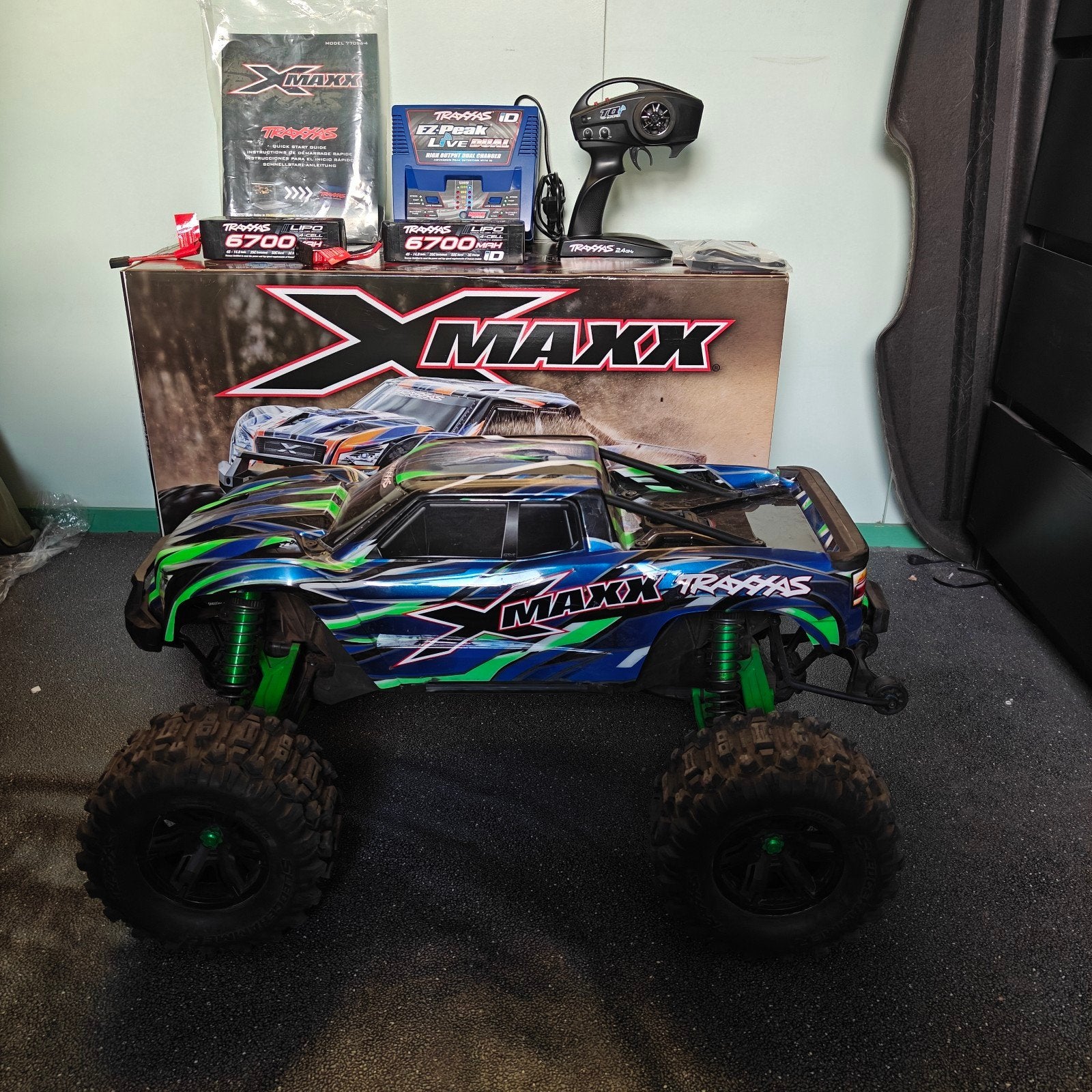 Traxxas X-Maxx 8S RTR, Auto offroad, Zo goed als nieuw, RTR (Ready to Run), Overige schalen