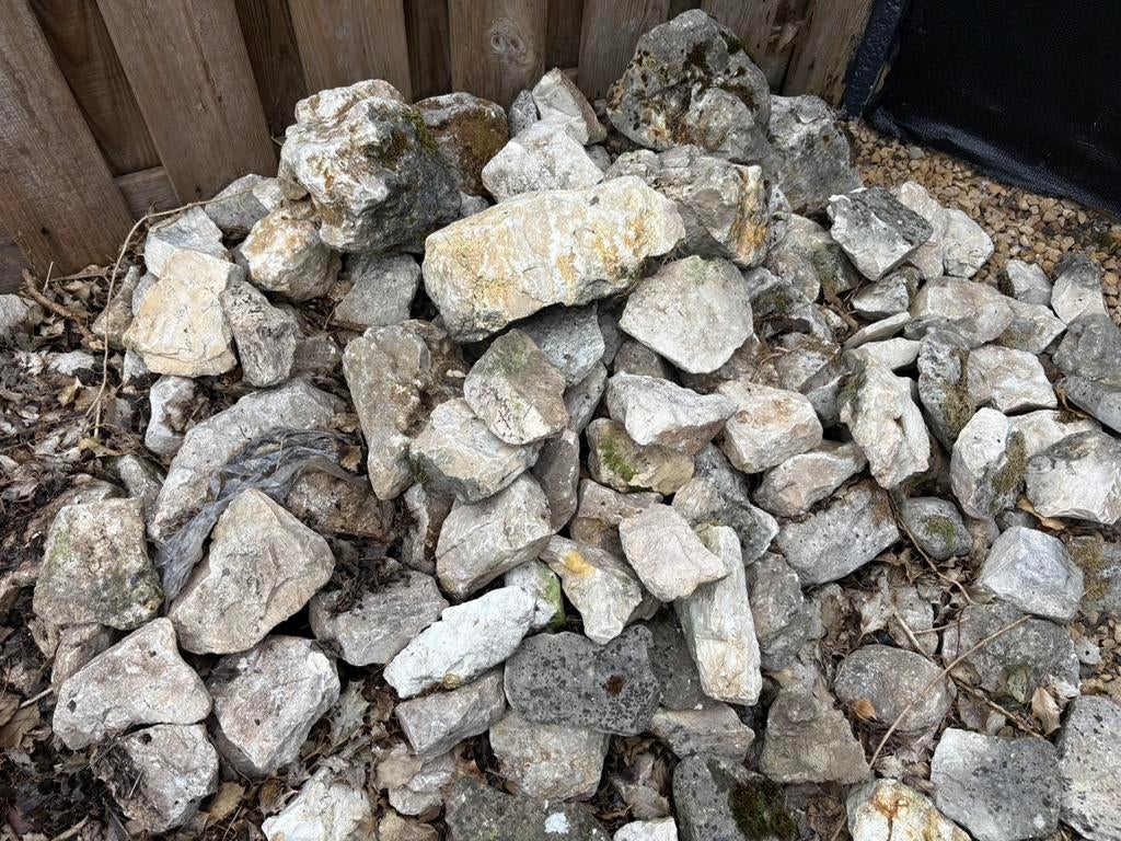 GRATIS AFHALEN | Witte Keien, Ophalen, Gebruikt, Wit, Kei