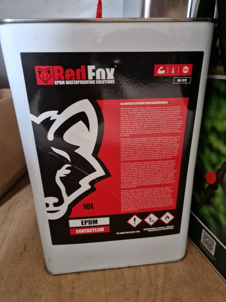 Epdm lijm, 5 tot 10 liter, Ophalen of Verzenden, Nieuw, Wit