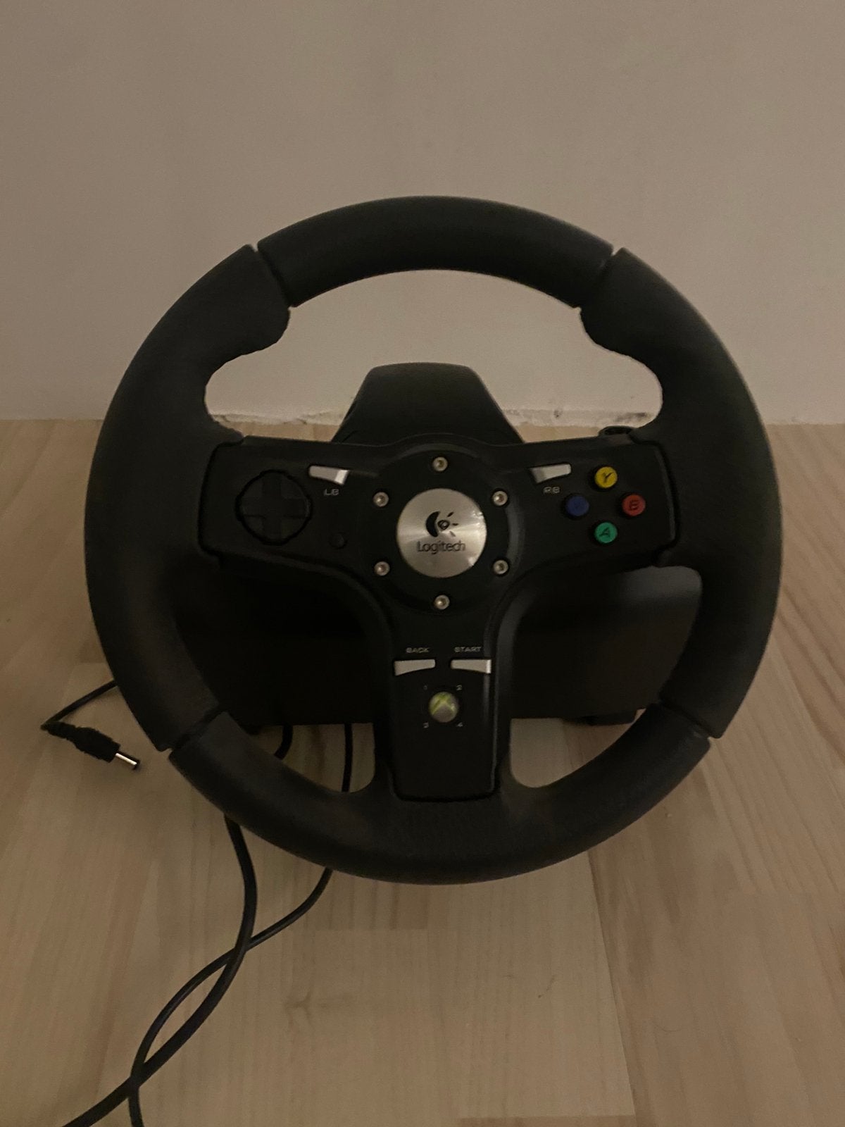 Xbox 360 driveFX axial feedback wheel, Ophalen of Verzenden, Zo goed als nieuw, Stuurtje of Sportattribuut, Xbox Original