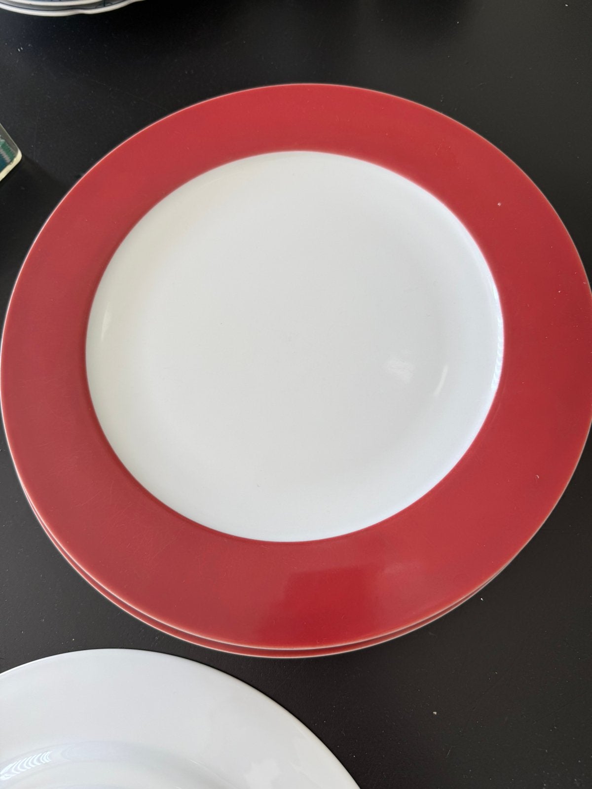 4 grote Bistroborden KAHLA Pronto Colore, Huis en Inrichting, Ophalen, Zo goed als nieuw, Bord(en), Overige stijlen