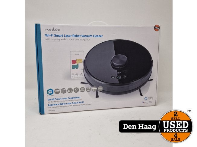 Nedis - WIFIVCL001CBK Robotstofzuiger Wifi Zwart | Nieuw, Nedis, Nieuw, Support@nedis.com, De Tweeling 28
5215 MC 's-Hertogenbosch
Netherlands