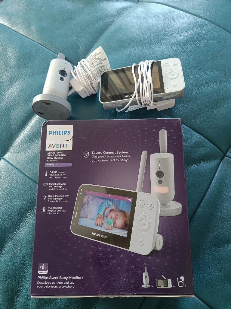 Philips Avent Connected, Kinderen en Baby's, Babyfoons, Ophalen, Gebruikt, 250 meter of meer, Camera