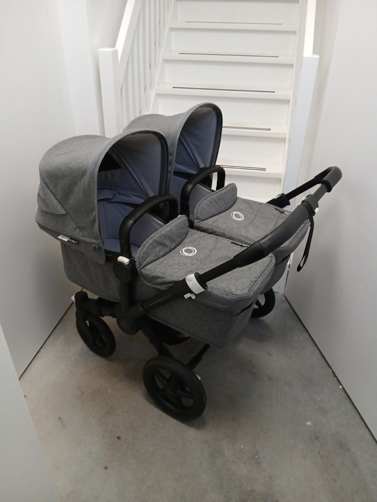 Bugaboo donkey 3 twin / tweeling!, Ophalen, Zo goed als nieuw, Kinderwagen of Buggy