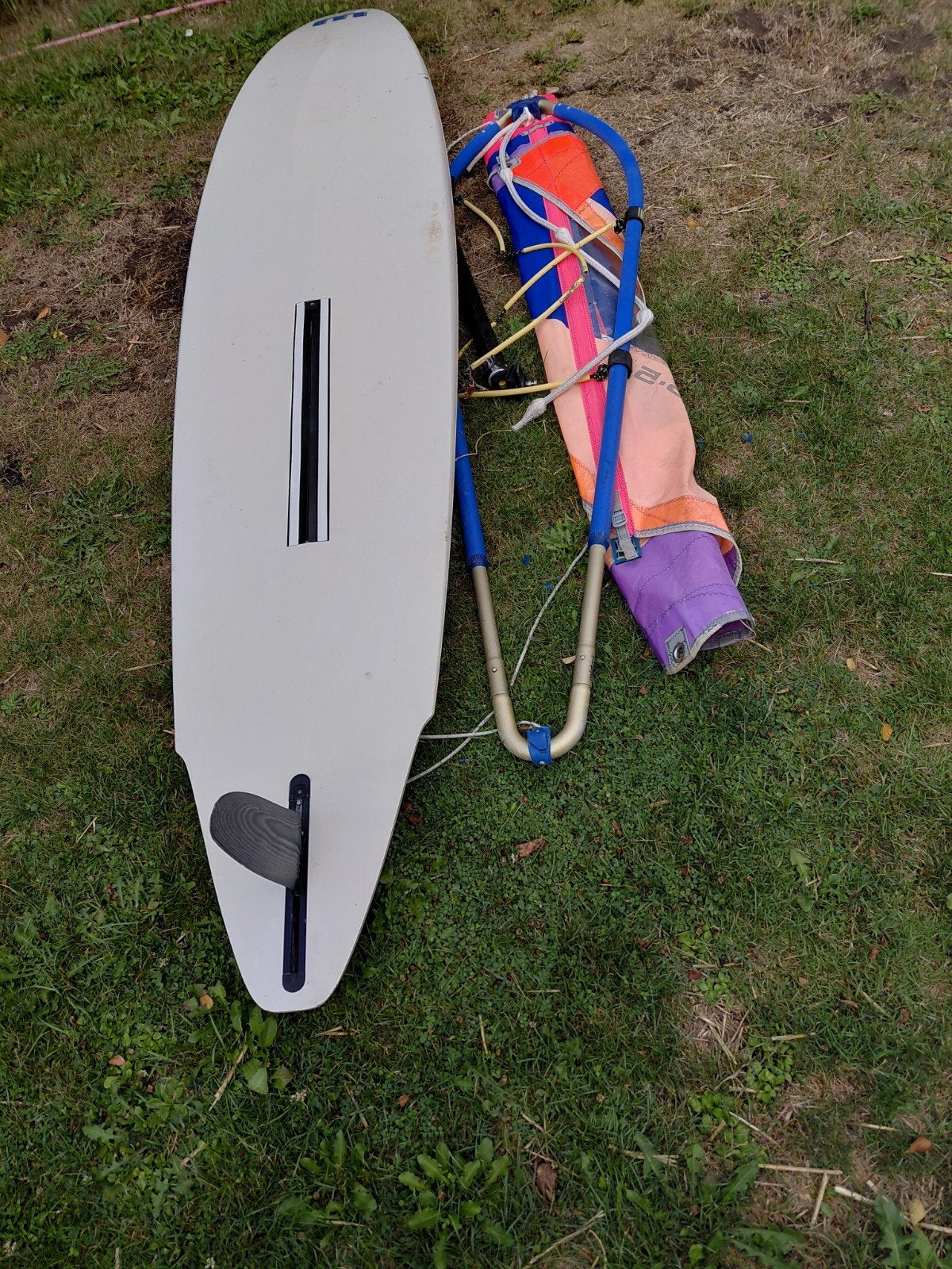 Mistral New Malibu Windsurfset, Ophalen, Mistral, Gebruikt, 5 tot 6.5 m²