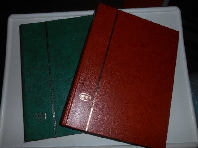2 dikke lege stokboeken gebruikt  32/64, Ophalen of Verzenden, Verzamelalbum