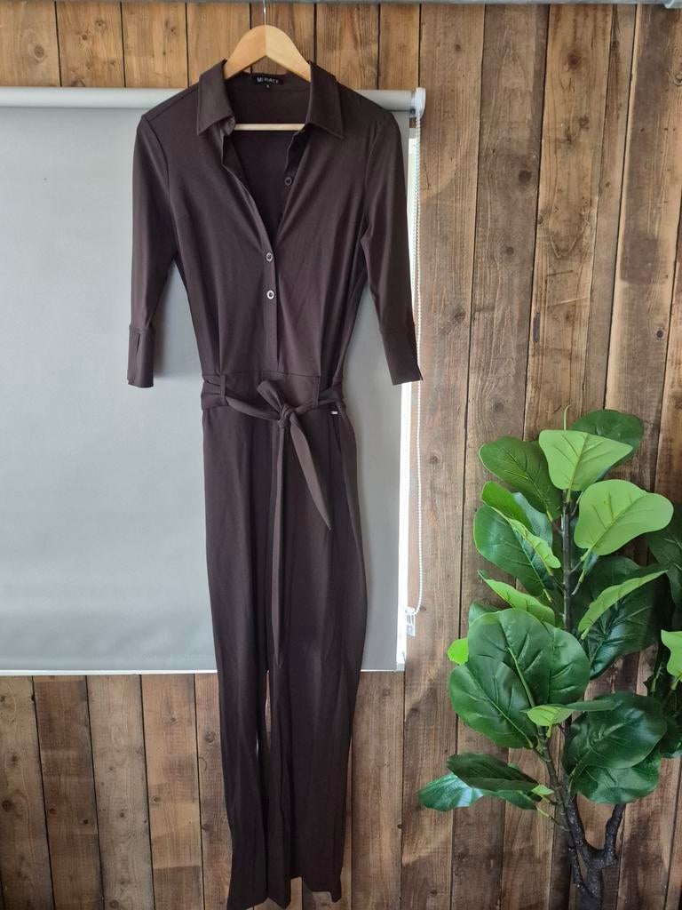 Prachtige bruine jumpsuit van Mi Piace maat S, Kleding | Dames, Mi Piace, Bruin, Nieuw, Ophalen of Verzenden