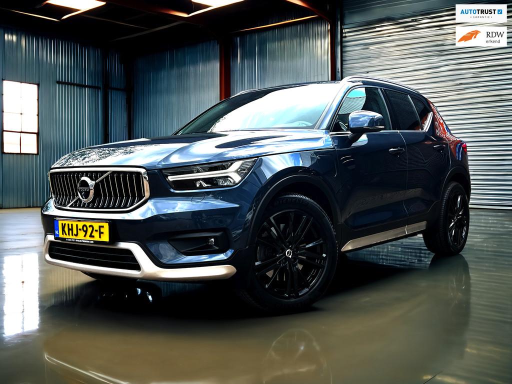 Volvo XC40 1.5 T5 Recharge Business Pro Leder_Carplay_3d cam, Euro 6, Blauw, Bedrijf, Hybride Elektrisch/Benzine