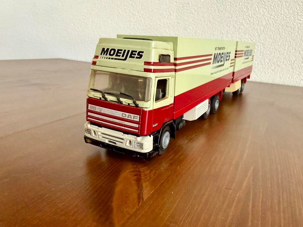 Tekno: Moeijes Transport, DAF 95 ATI Topsleeper wipkar combi, Ophalen of Verzenden, Zo goed als nieuw, Bus of Vrachtwagen, Tekno