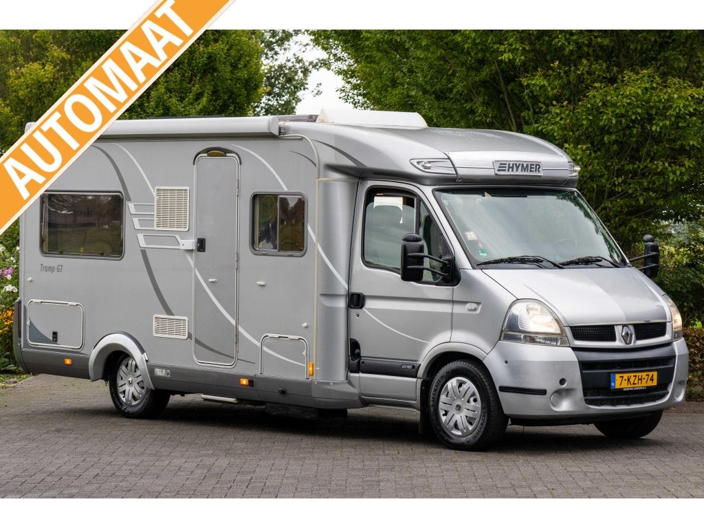 Hymer Tramp 655 GT Automaat Fietsenlift, Automaat, Luifel, Ringverwarming, Fiat