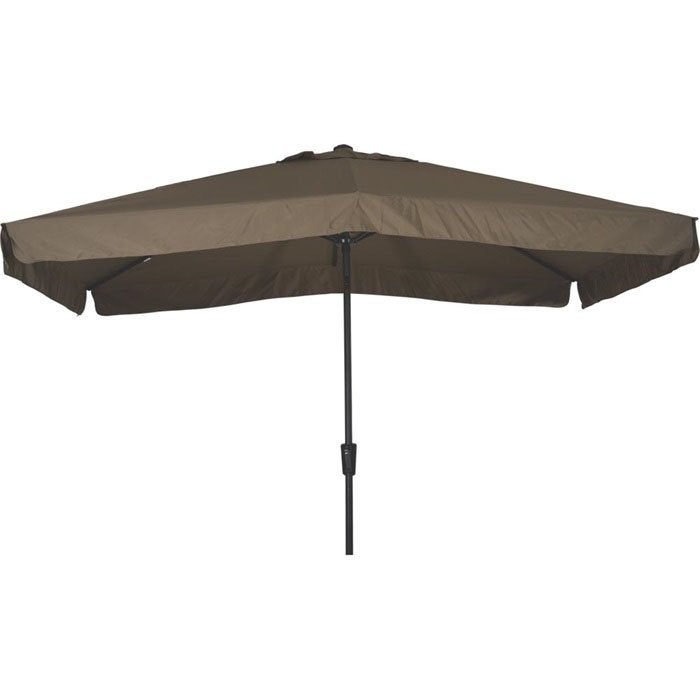 Parasol Libra rechthoek 3 x 2 meter met molen kleur taupe, Info@edvonline.nl, Inductorstraat 9b 3903 KA Veenendaal, Verzenden
