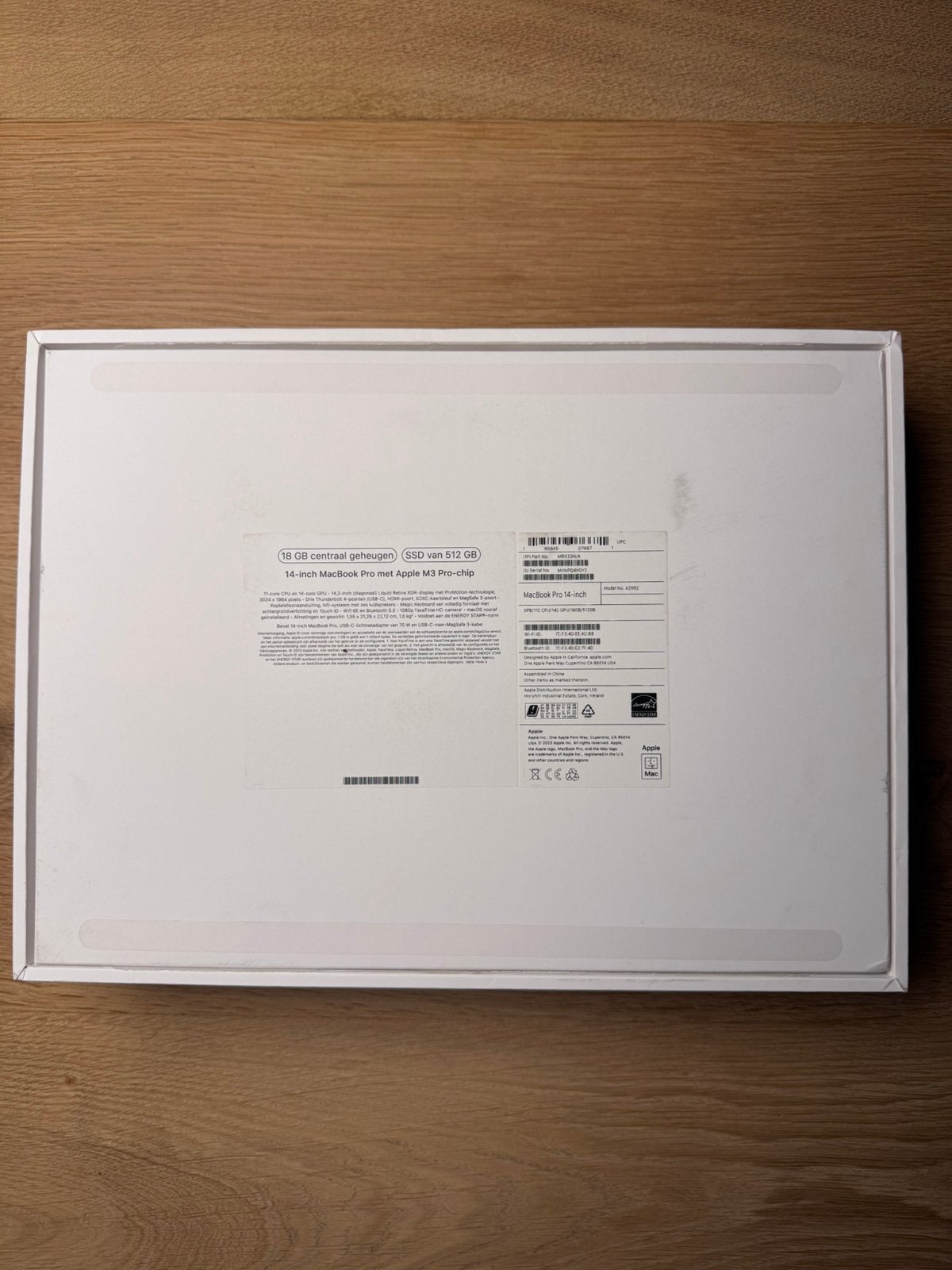 Foto 11 van 14-inch MacBook Pro / Apple M3 Pro-chip / 18 GB / SSD 512 GB