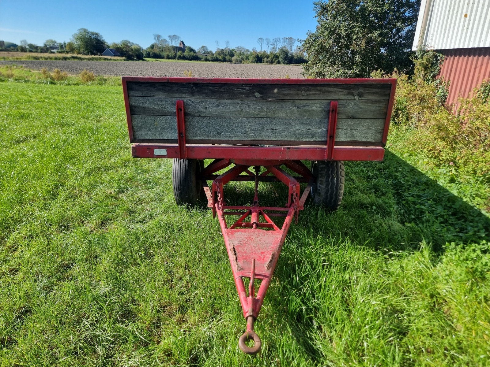landbouwwagen opknapper, Ophalen, Transport