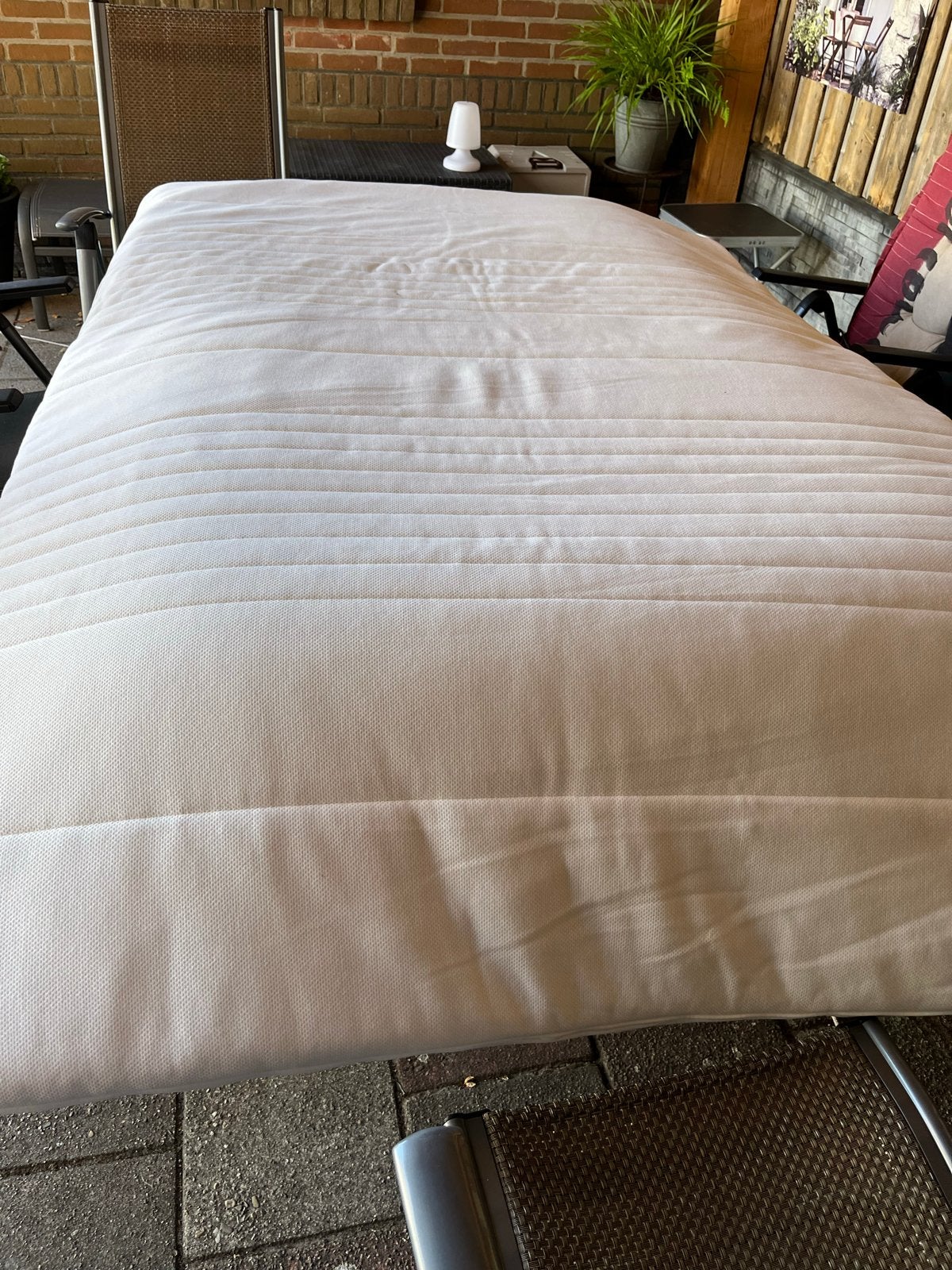 Ikea Tussöy oplegmatras 140x200, Ophalen, Gebruikt, Tweepersoons, 140 cm