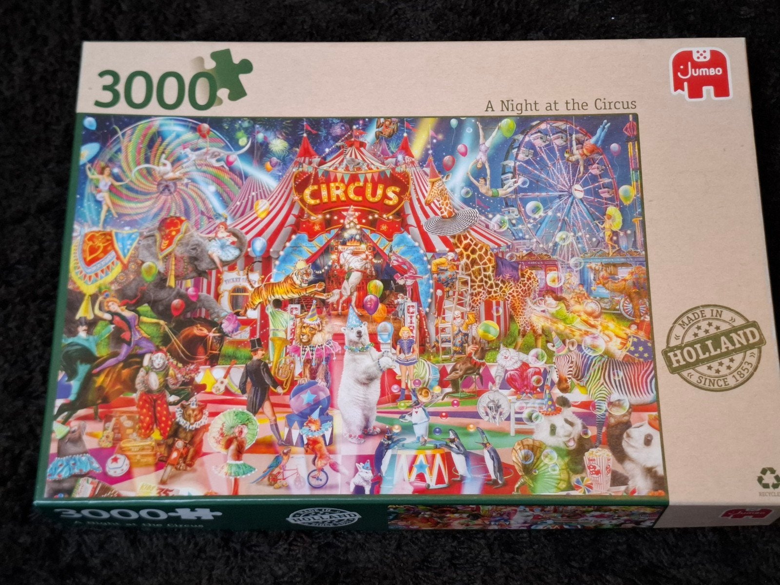 Puzzel 3000 stukjes Jumbo, Ophalen of Verzenden, Meer dan 1500 stukjes, Zo goed als nieuw