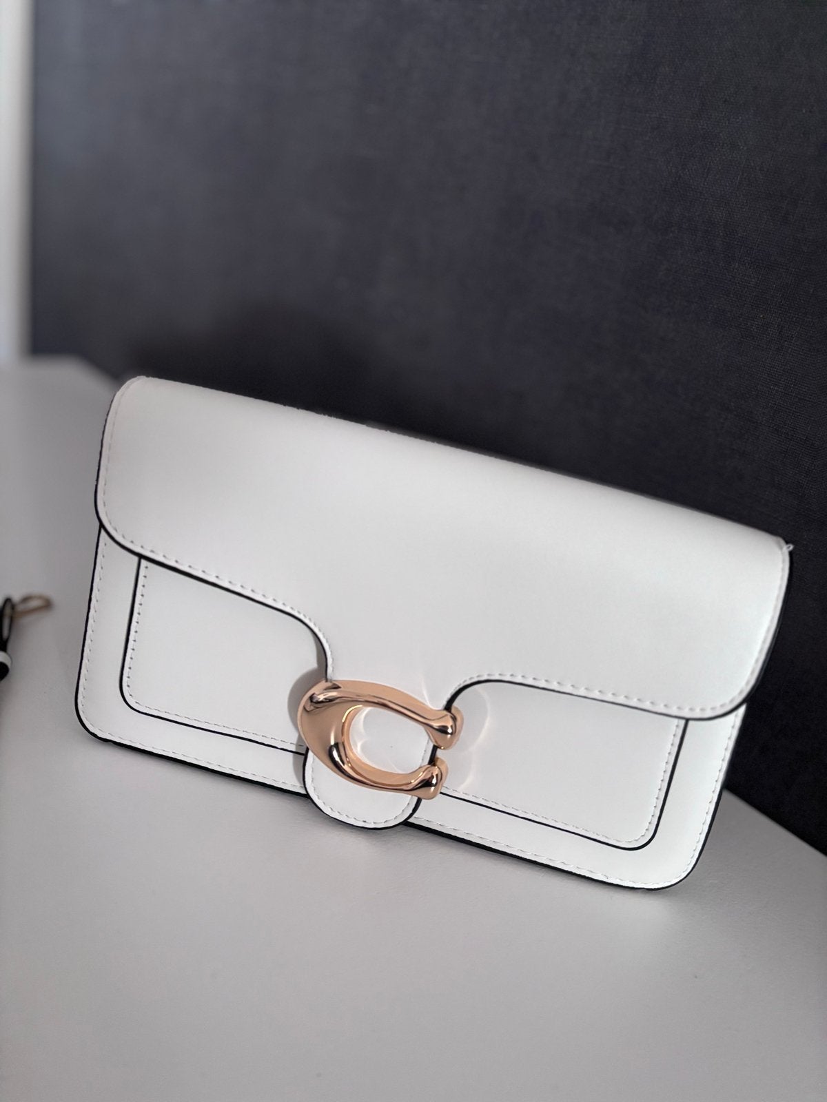 Coach Tabby Tas - Nieuw met lange en korte riem, Ophalen of Verzenden, Nieuw, Wit, Schoudertasje