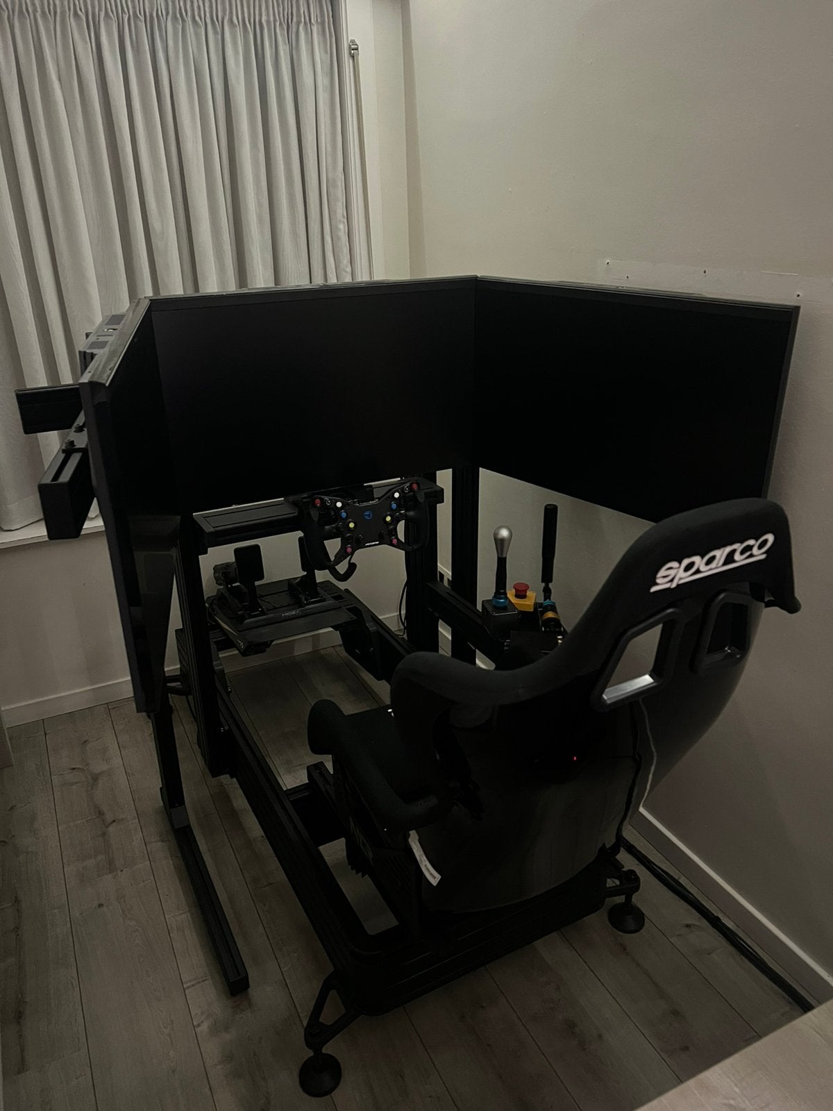 high end simracing setup , simucube , moza , ++++, Ophalen, Zo goed als nieuw