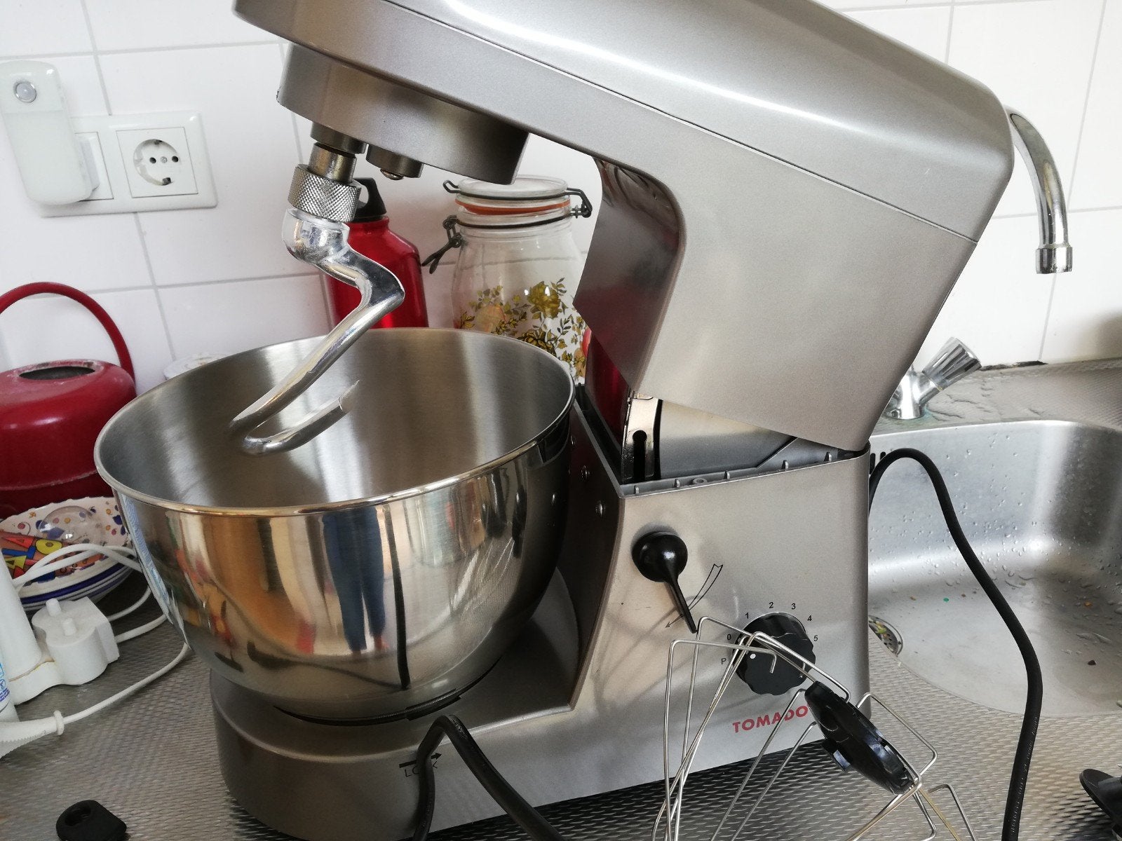 Tomado keukenmachine keukenmixer mixer, Ophalen, Zo goed als nieuw, 3 snelheden of meer