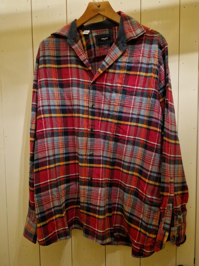 FLANELLEN HOUTHAKKERS OVERHEMD MAAT XL, Ophalen of Verzenden, Zo goed als nieuw, Halswijdte 43/44 (XL)