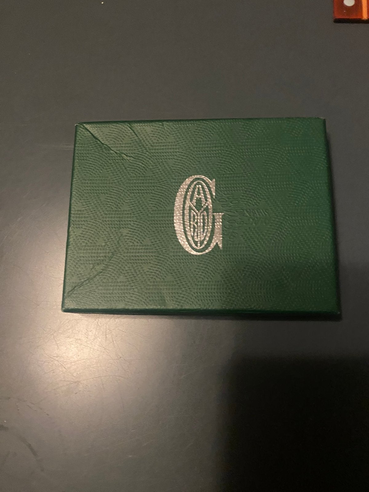 Goyard portemonnee, Ophalen of Verzenden, Zo goed als nieuw, Grijs, Overige merken