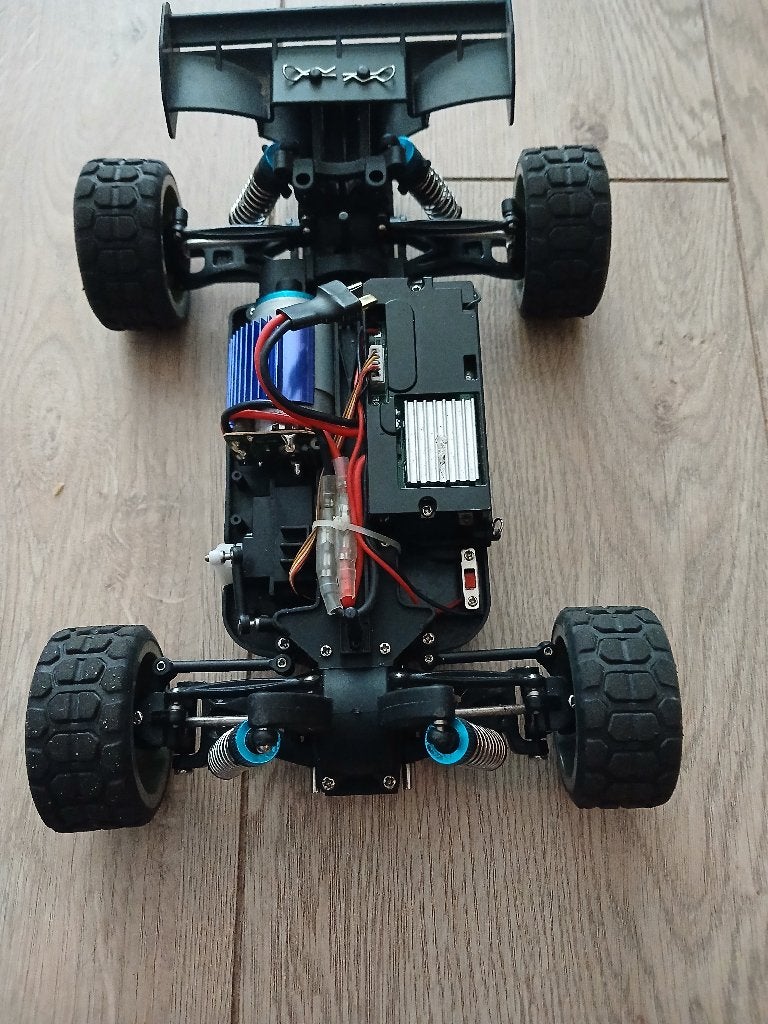 Rc auto carrera lime profi, Elektro, Auto offroad, Ophalen of Verzenden, Zo goed als nieuw