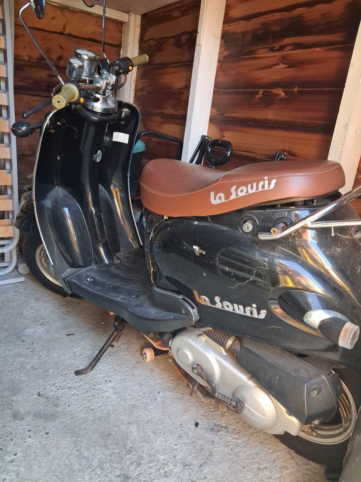 La Souris Scooter - Retro Look - Opknapper (25 km/u), Fietsen en Brommers, Snorfietsen en Snorscooters, Ophalen
