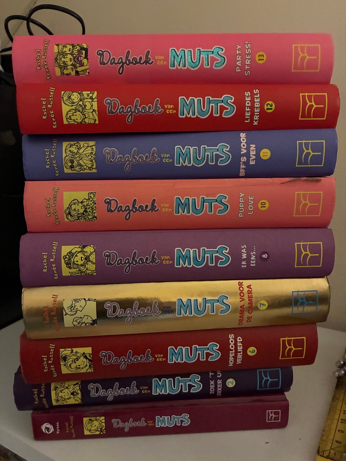 Dagboek van een Muts boekenreeks - 9 delen, Boeken, Ophalen of Verzenden, Gelezen, Fictie