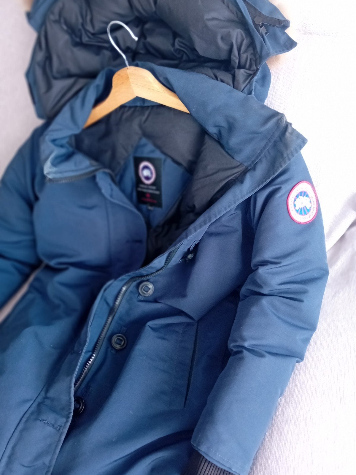 Canada Goose Expedition Parka - Donkerblauw, Maat 38/40 (M), Blauw, Canada Goose, Ophalen of Verzenden