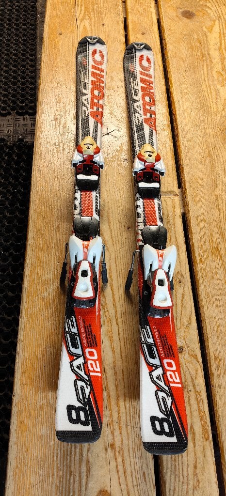Skies Atomic Race 8 met lengte 120 cm, Ophalen, Gebruikt, 100 tot 140 cm, Carve