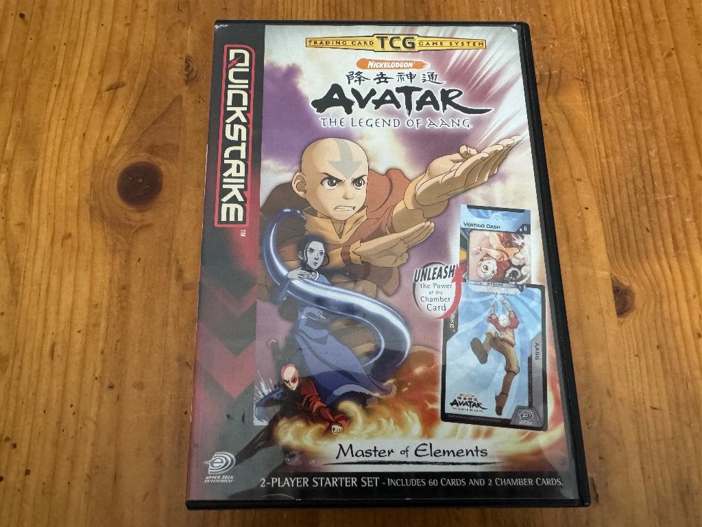 Avatar The Legend of Aang Quickstrike Starter Set nieuw, Ophalen, Nieuw, Starterdeck