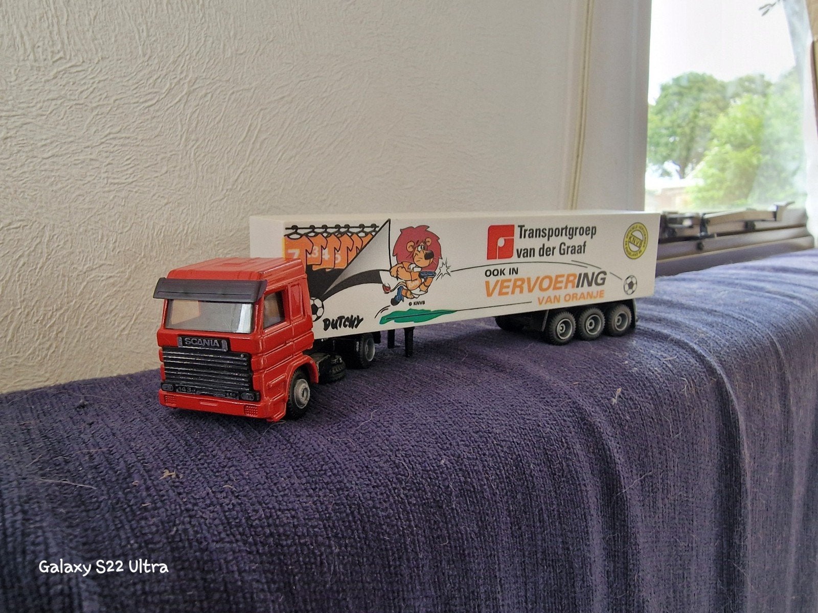 Scania vrachtwagen - Transportgroep van der Graa, Overige merken, Gebruikt, 1:50 of kleiner, Ophalen of Verzenden