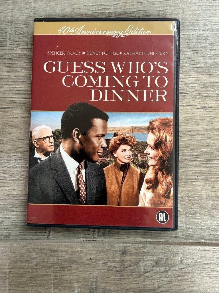 DVD Guess Who's Coming to Dinner - Sydney Poitier, Alle leeftijden, Ophalen of Verzenden, Zo goed als nieuw, Drama