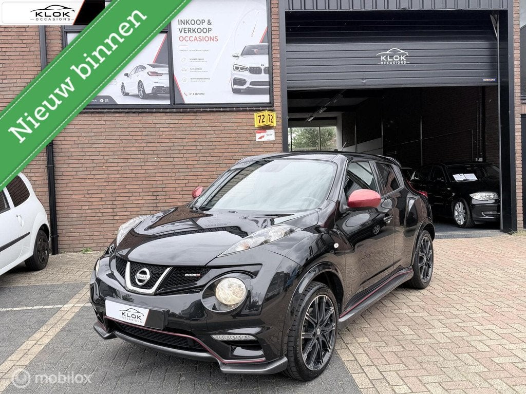 Nissan Juke 1.6 Turbo NISMO NAP Clima Cruise 200PK Sport SUV, Voorwielaandrijving, 1618 cc, 1225 kg, 4 cilinders