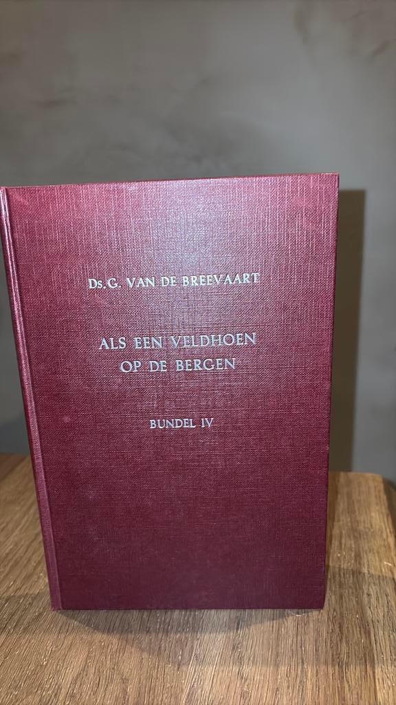 KR-1 Ds G vd Breevaart Als een veldhoen op de bergen deel 4, Boeken, Ophalen of Verzenden, Gelezen
