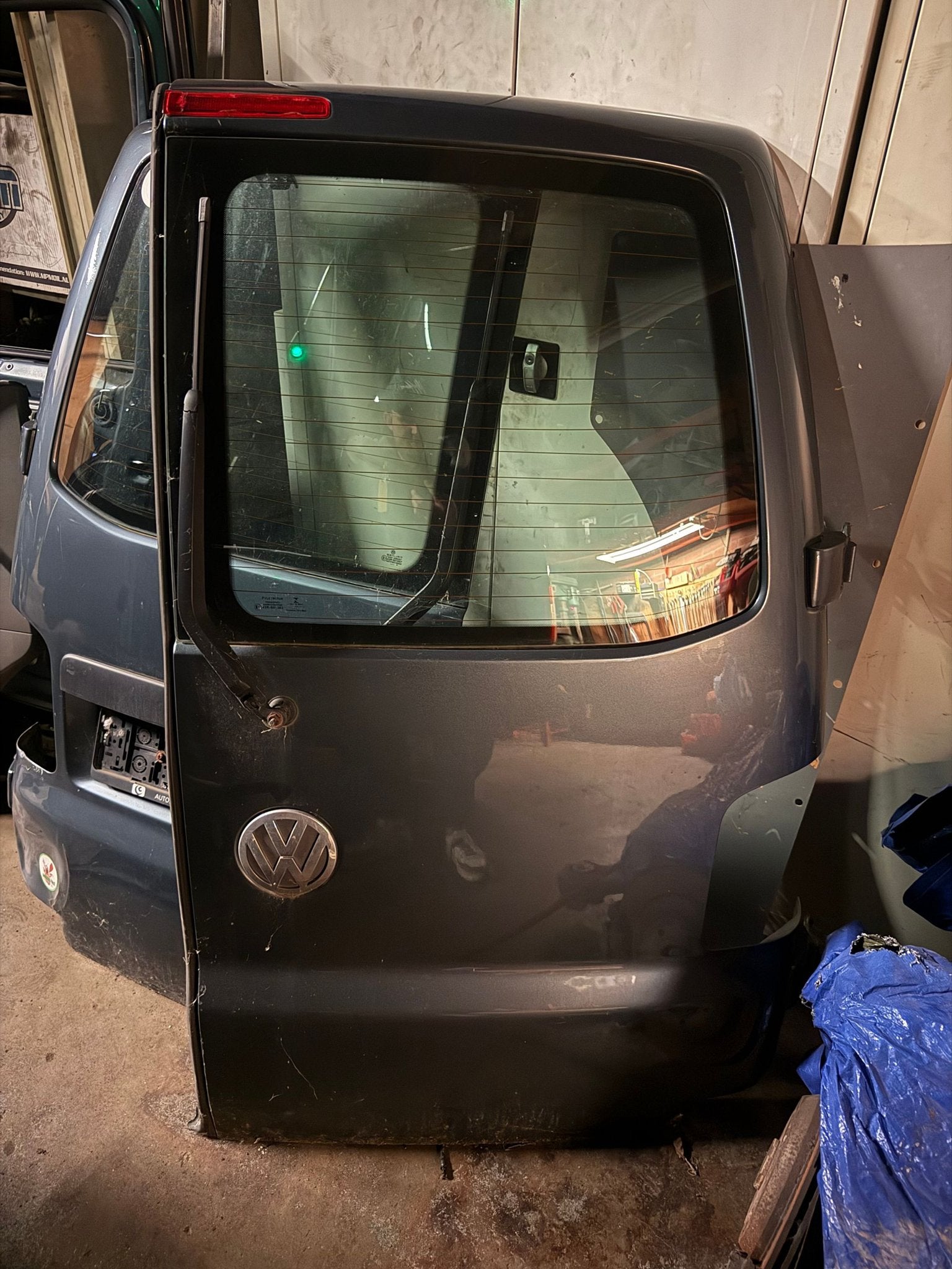 Volkswagen T5 achterdeur RECHTS LD7U, Auto-onderdelen, Interieur en Bekleding, Ophalen, Gebruikt, -, Volkswagen